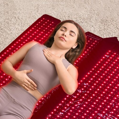 HREXBODY Lounge Red Light Therapy Sleep Pod
