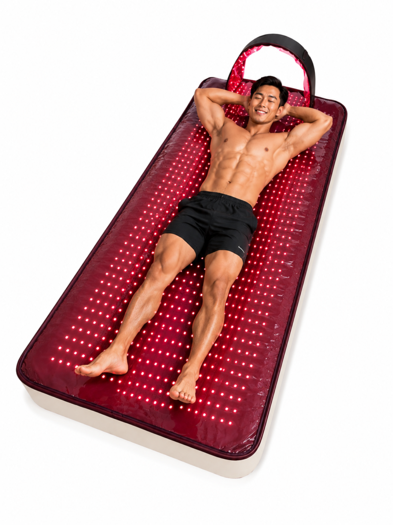 KREXBODY Lounge Self-Inflating Red Light Therapy Mattress