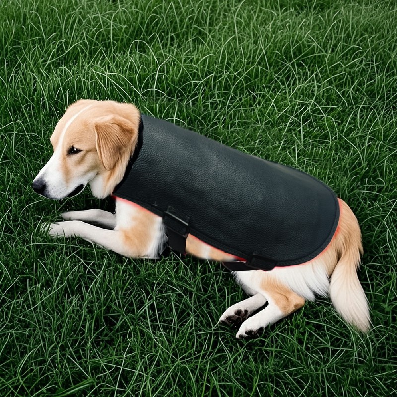 Certification Compliance Document Best Red Light Therapy Device Dogs Pet Mobility 428 lifestyle image for HREXBODY red light therapy shopping, desktop crop.