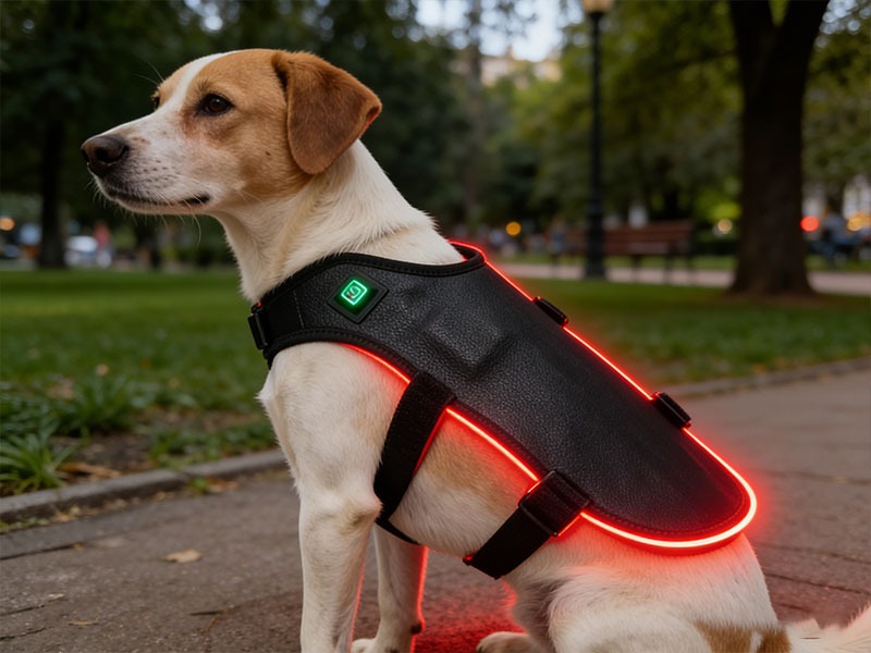 Certification Compliance Document Best Red Light Therapy Device Dogs Pet Mobility 610 lifestyle image for HREXBODY red light therapy shopping, desktop crop.