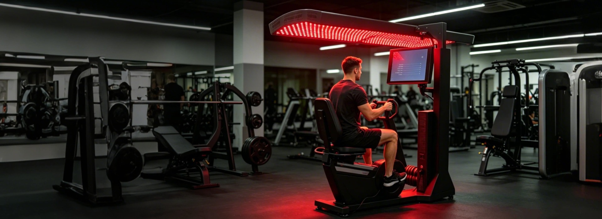 Certification Compliance Document Red Light Therapy Panel 656 lifestyle image for HREXBODY red light therapy shopping, desktop crop.