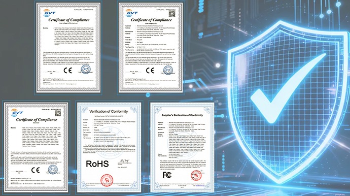 Certification Compliance Document Service Support 206 lifestyle image for HREXBODY red light therapy shopping, desktop crop.