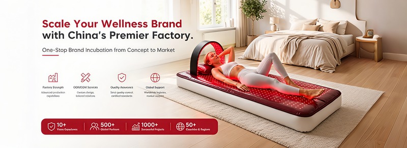 Certification Compliance Document Wearable Red Light Therapy 018 lifestyle image for HREXBODY red light therapy shopping, desktop crop.