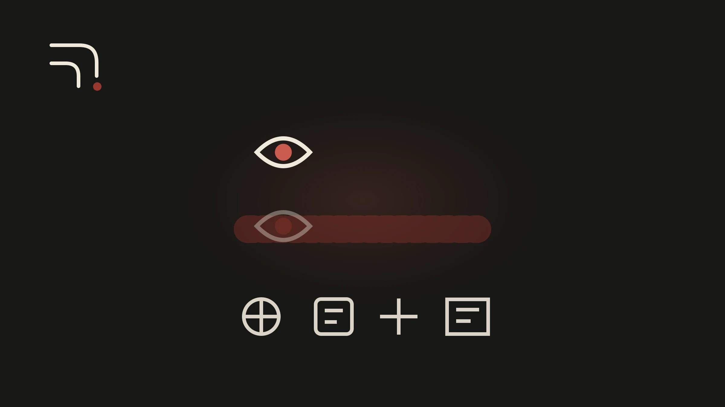 Educational spectrum diagram comparing visible red light and near-infrared light